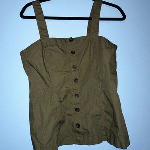 Banana Republic Buttoned Down Tank
